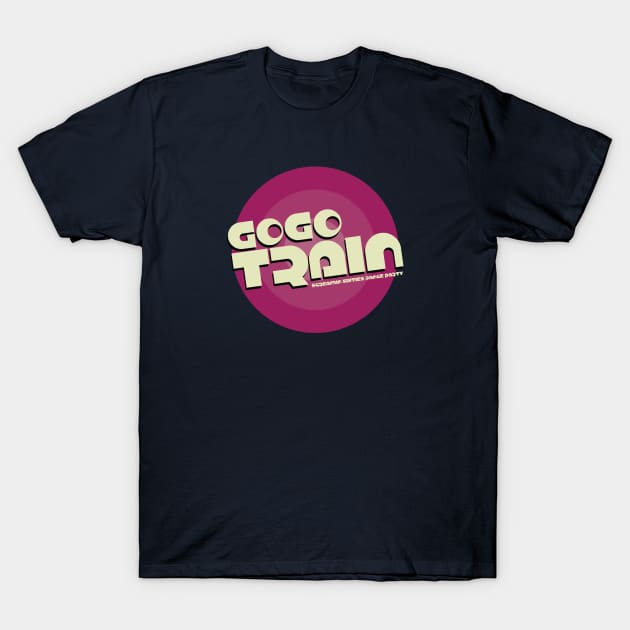 GoGo Train Logo T-Shirt by modernistdesign